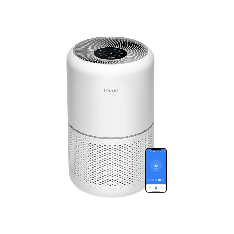 Levoit Core 300S Max ionizer free label