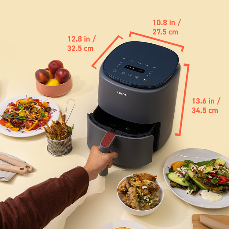 未開封未使用COSORIエアフライヤー（CAF-LI401S） COSORI CAF-LI401S Air Fryer Lite 3.8L User Manual - Manuals+