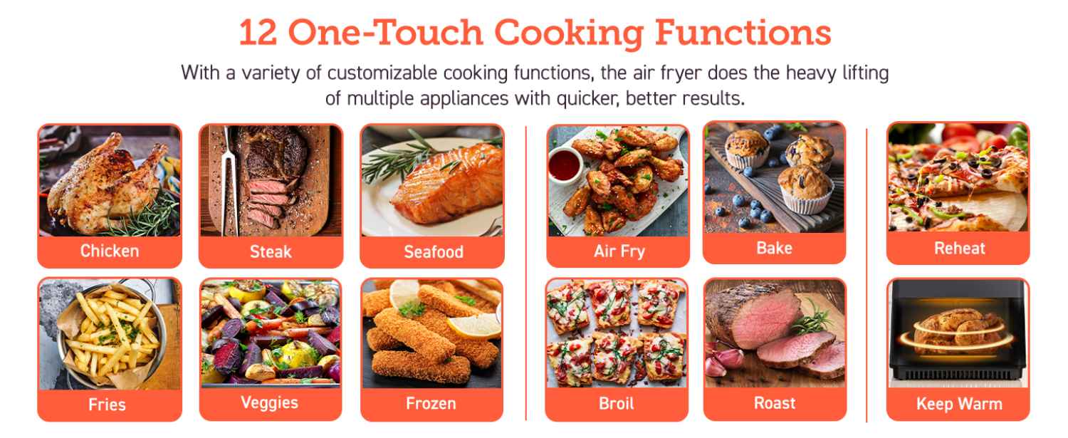 COSORI Dual Blaze 6.8QT Smart Air Fryer Listing 3