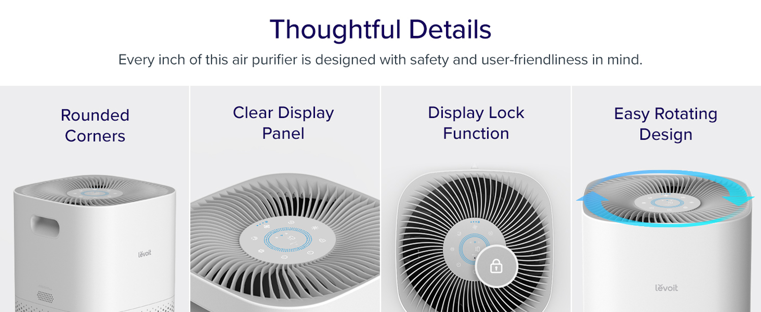 Levoit Core 600S Smart WiFi True HEPA Air Purifier VeSync Store