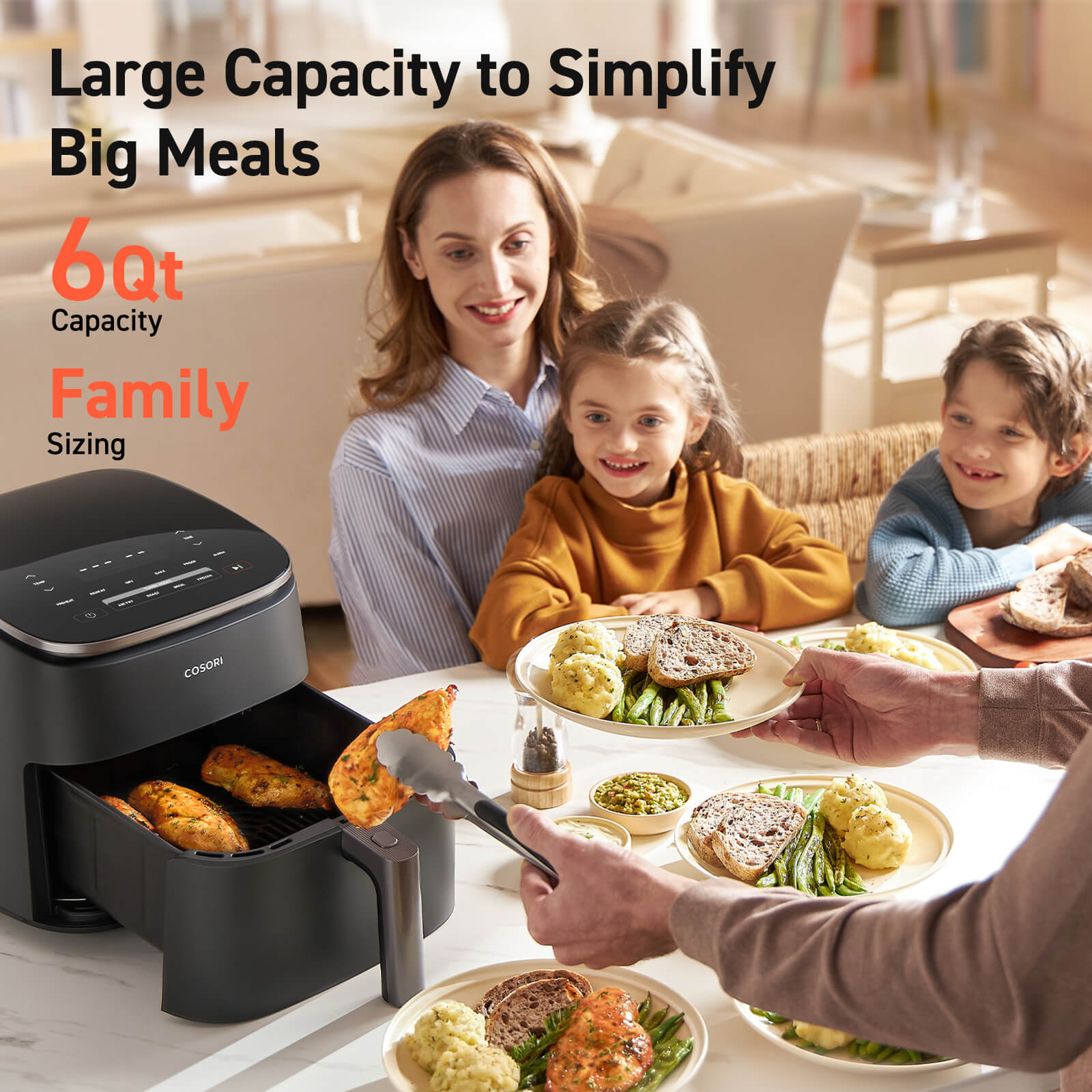 COSORI TurboBlaze™ 6.0-Quart Air Fryer