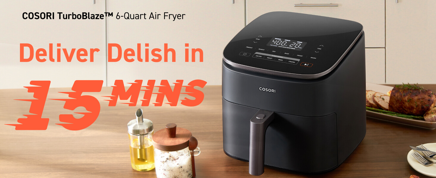 COSORI TurboBlaze Air Fryer Listing 1