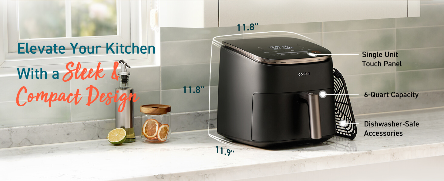 COSORI TurboBlaze™ 6.0-Quart Air Fryer - Vesync Store