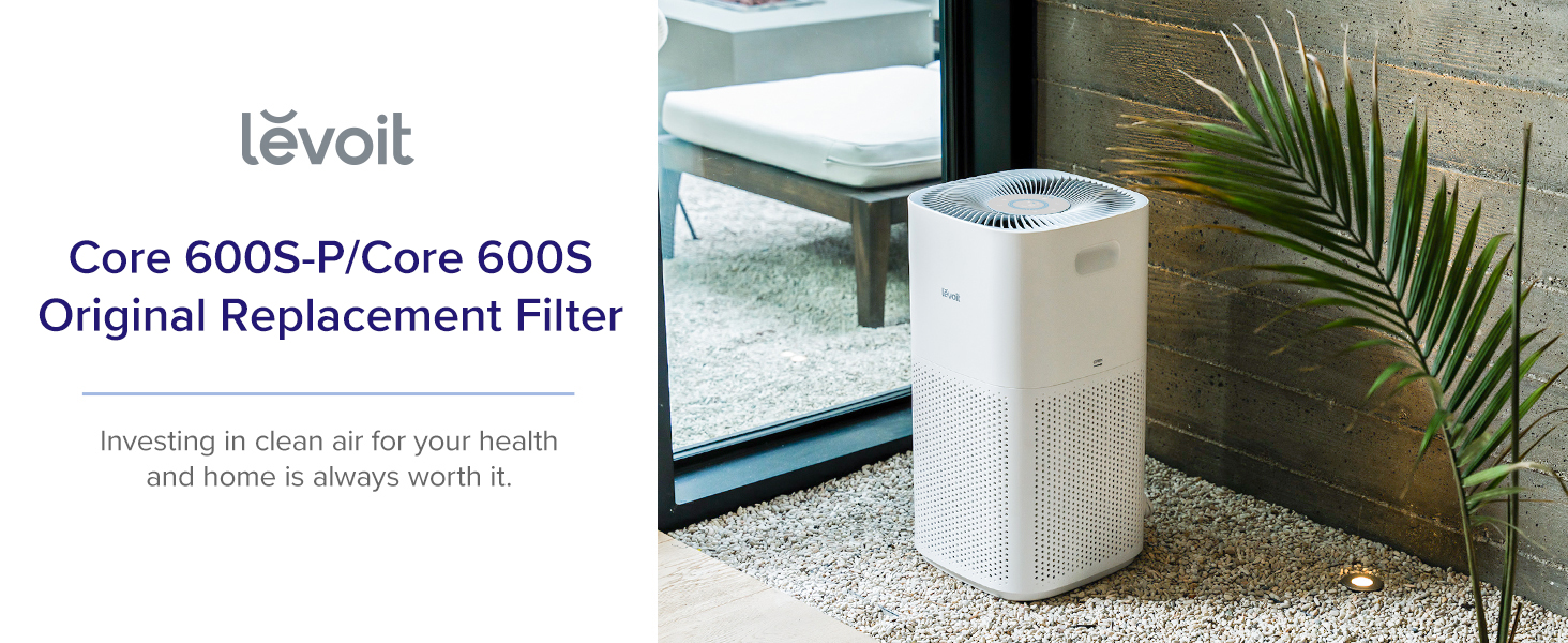 Levoit Core 600S Air Purifier Replacement Filter PC 1