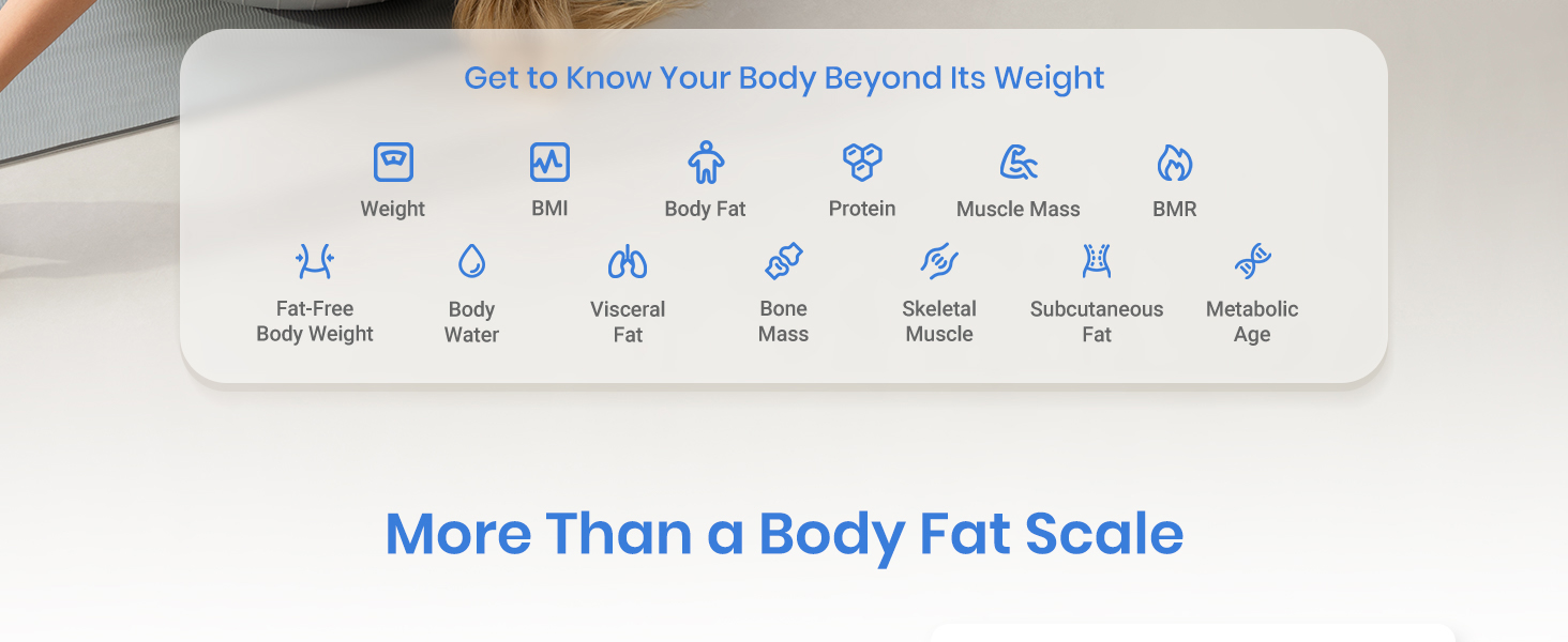 Etekcity ESF-551 Smart Body Weight Scale Details 2