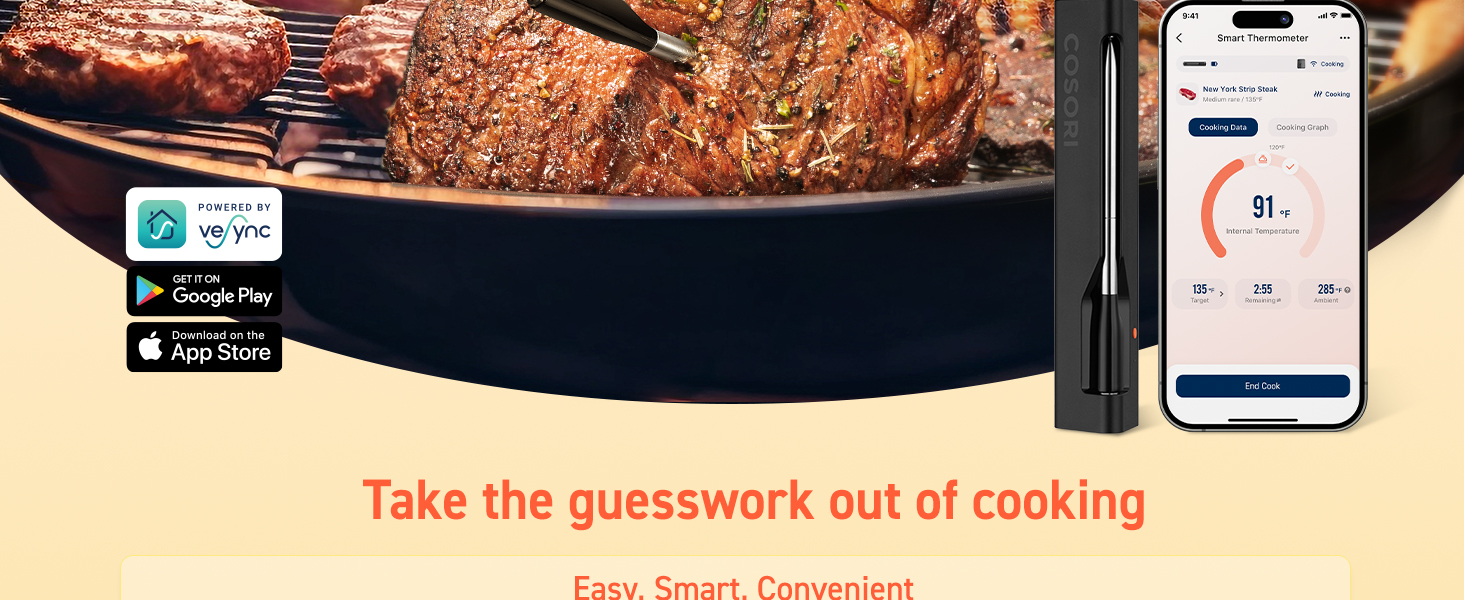 COSORI Smart Meat Thermometer Listing 2