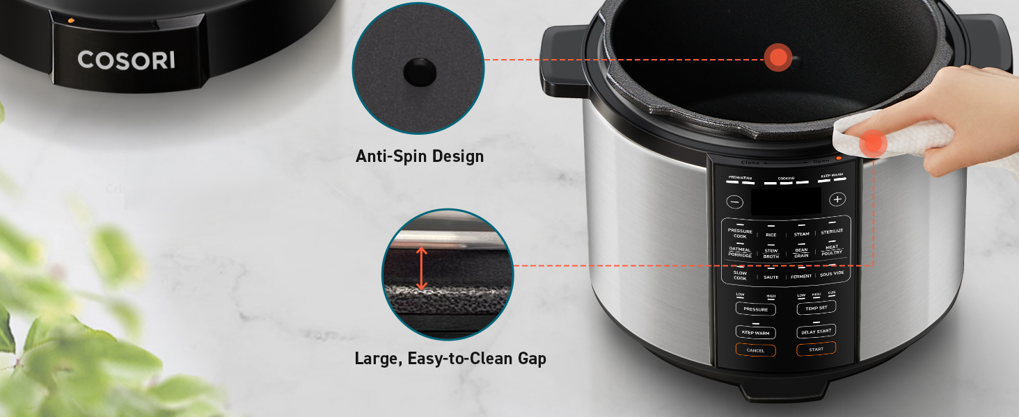 COSORI 6.0-Quart Pressure Cooker Listing 7