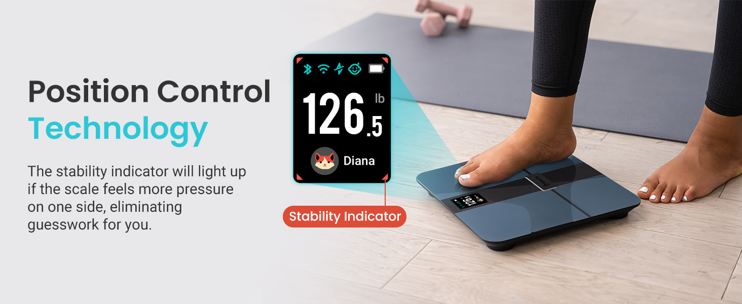 HR Apex Smart BMI Fitness Scale detail 6