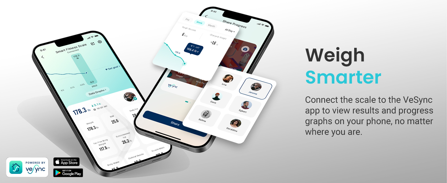 HR Apex Smart BMI Fitness Scale detail 11