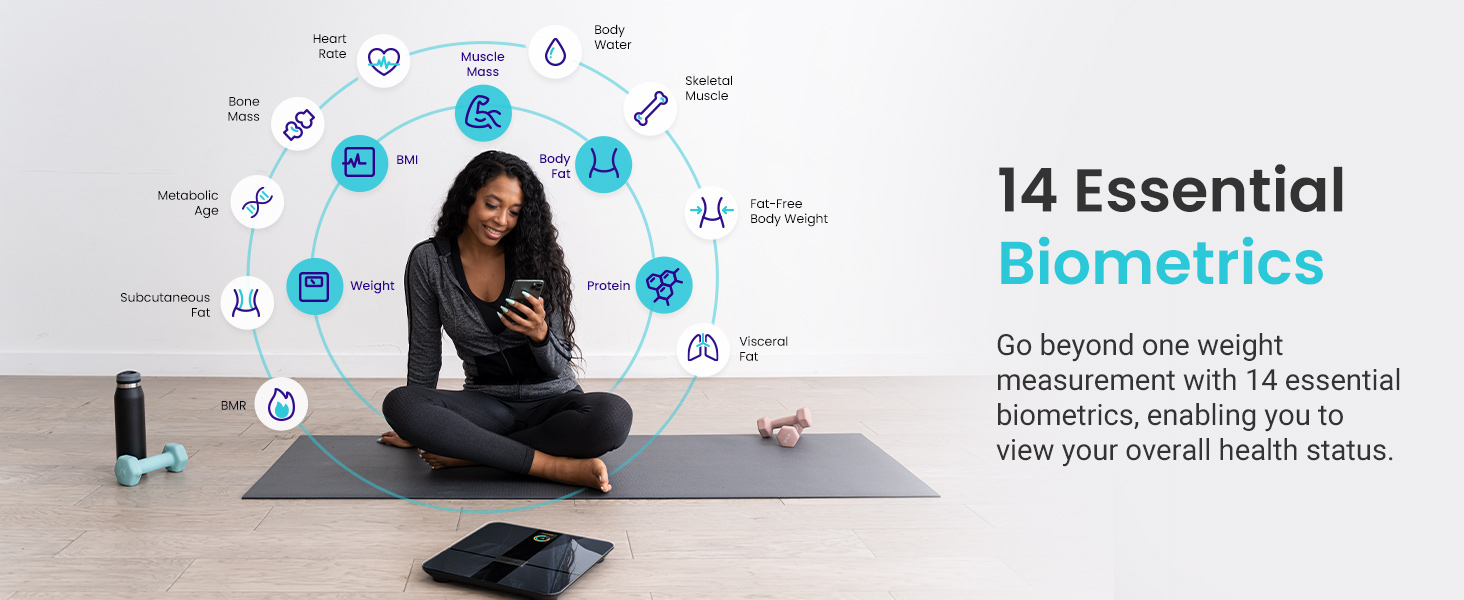 HR Apex Smart BMI Fitness Scale detail 8