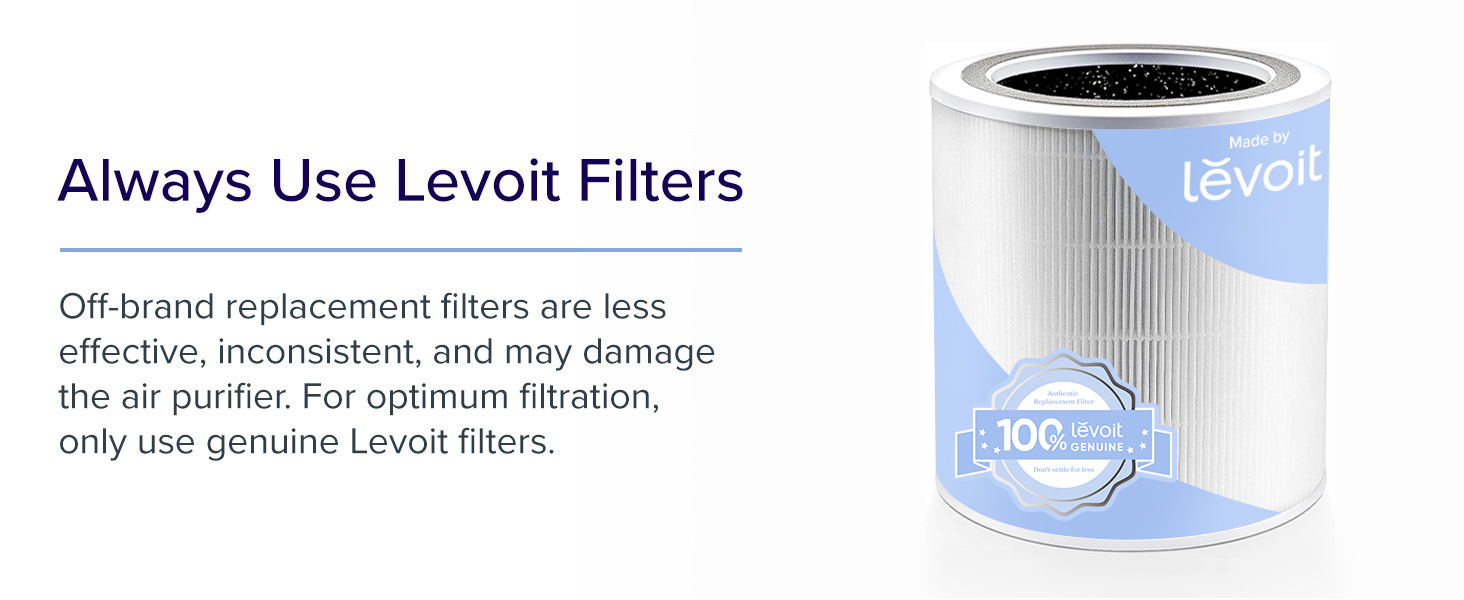 Levoit Core 400S Air Purfier Replacement Filter PC Genuine filters