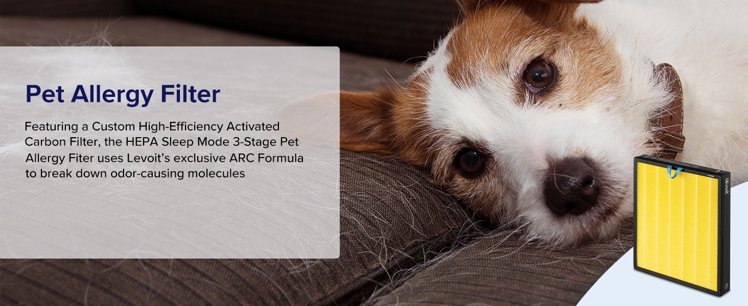 Levoit Vital 100S Air purifier Replacement Filter pet Allergy