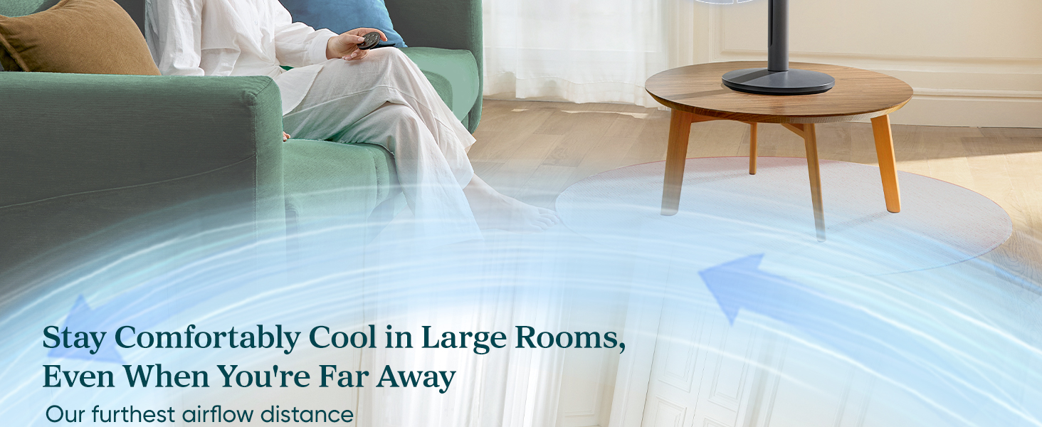 Levoit Smart Pedestal Circulator Fan detail 4