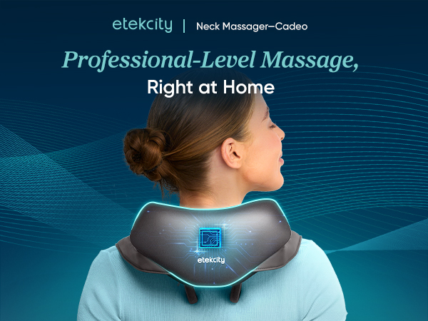 Etekcity Cadeo Cordless Neck and Shoulder Massager M 1