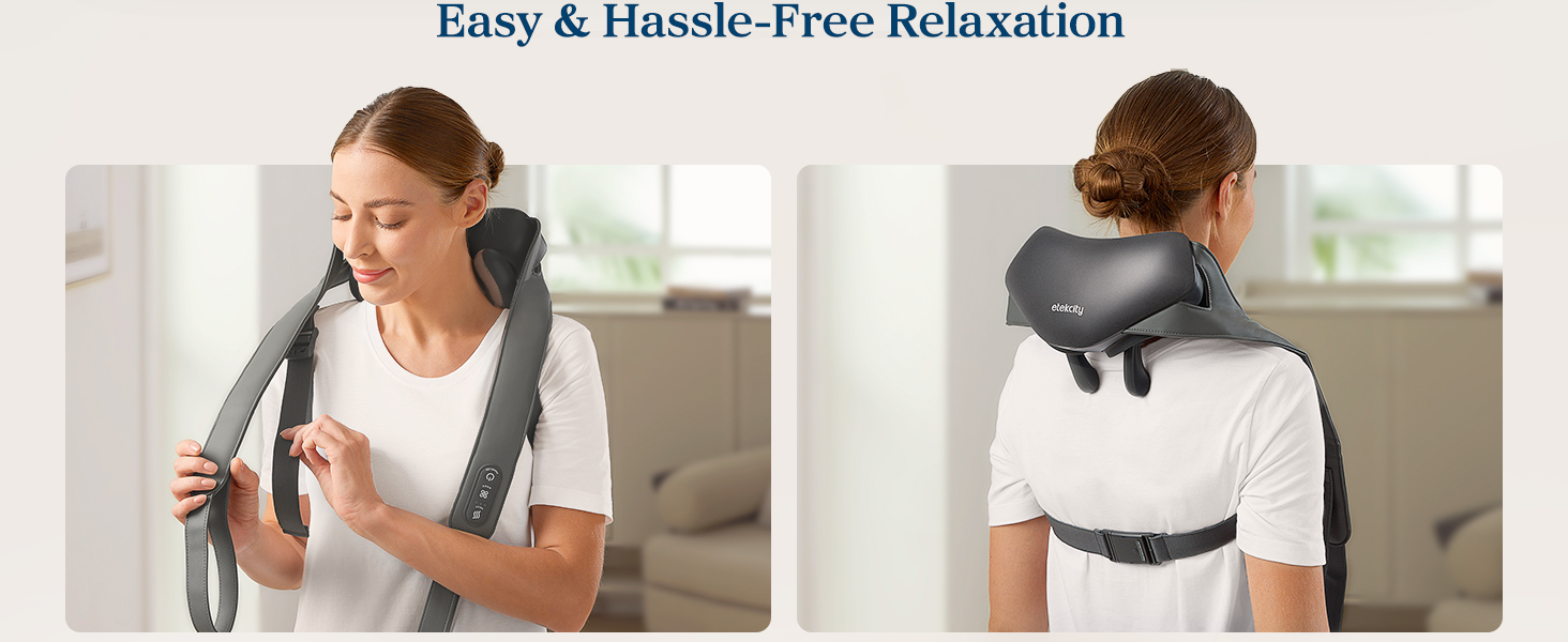 Etekcity Cadeo Cordless Neck and Shoulder Massager PC 6