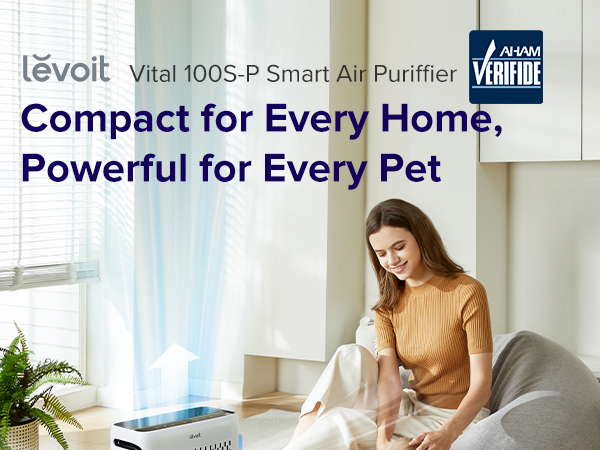 Levoit Vital 100S-P Smart Air Purifier - Vesync Store