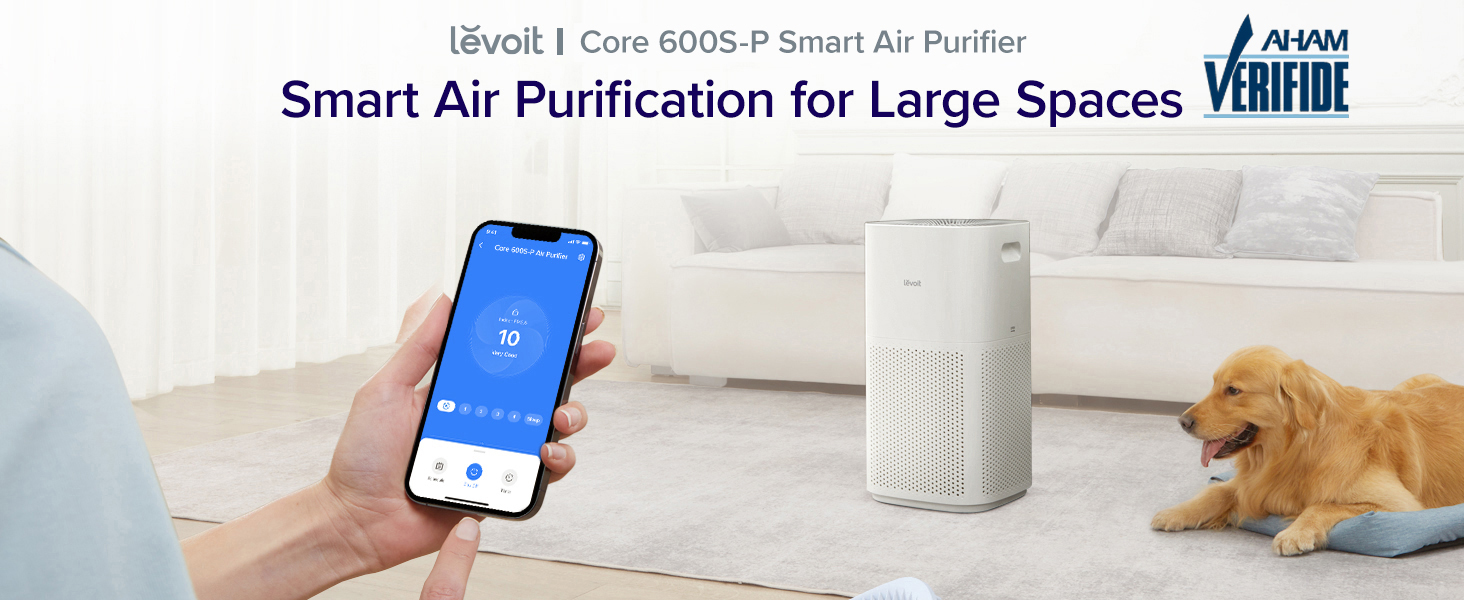 Levoit Core 600S P Air Purifier PC  5