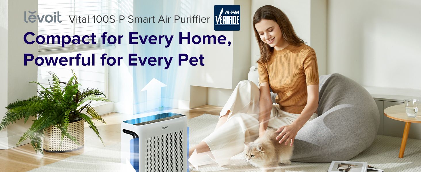 Levoit Vital 100S P Air Purifier PC  5