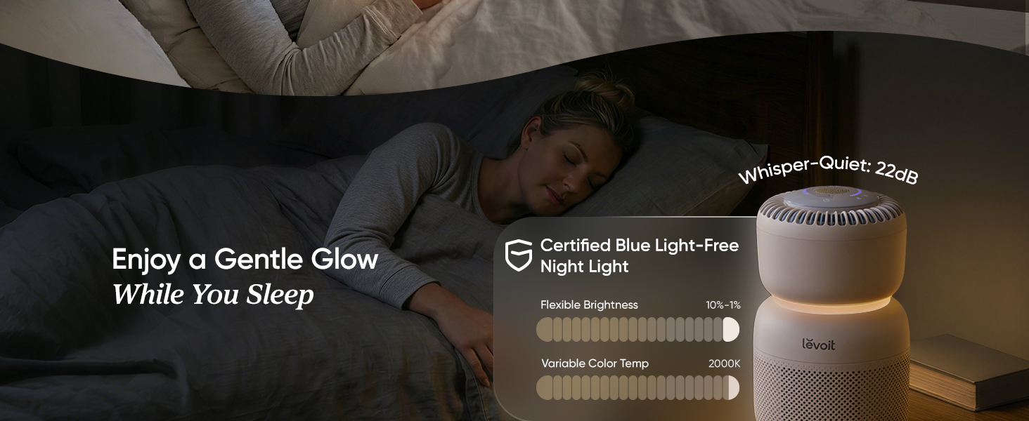 Levoit Sprout hepa air purifier pc  2 