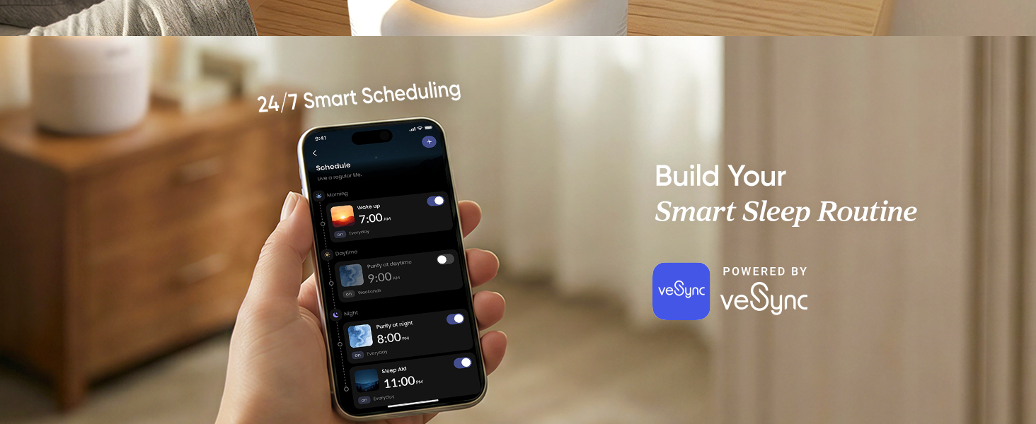 Levoit Sprout hepa air purifier pc  6 