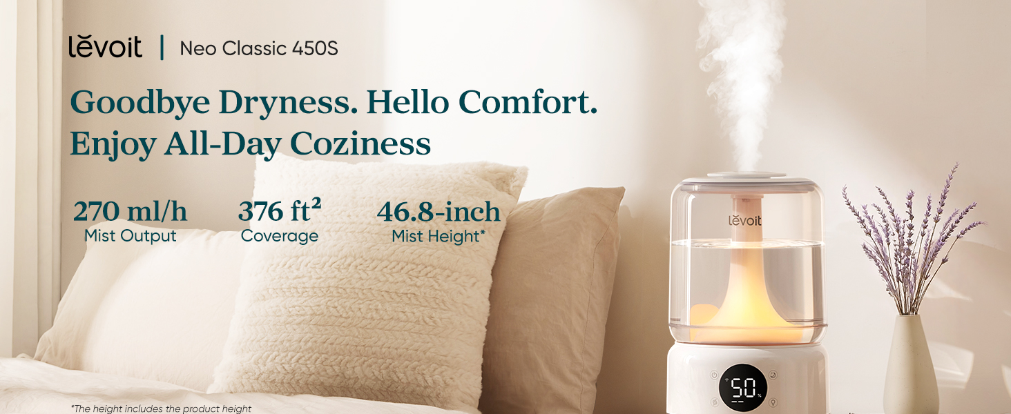 Levoit NeoClassic 450S Smart Humidifier PC  8 