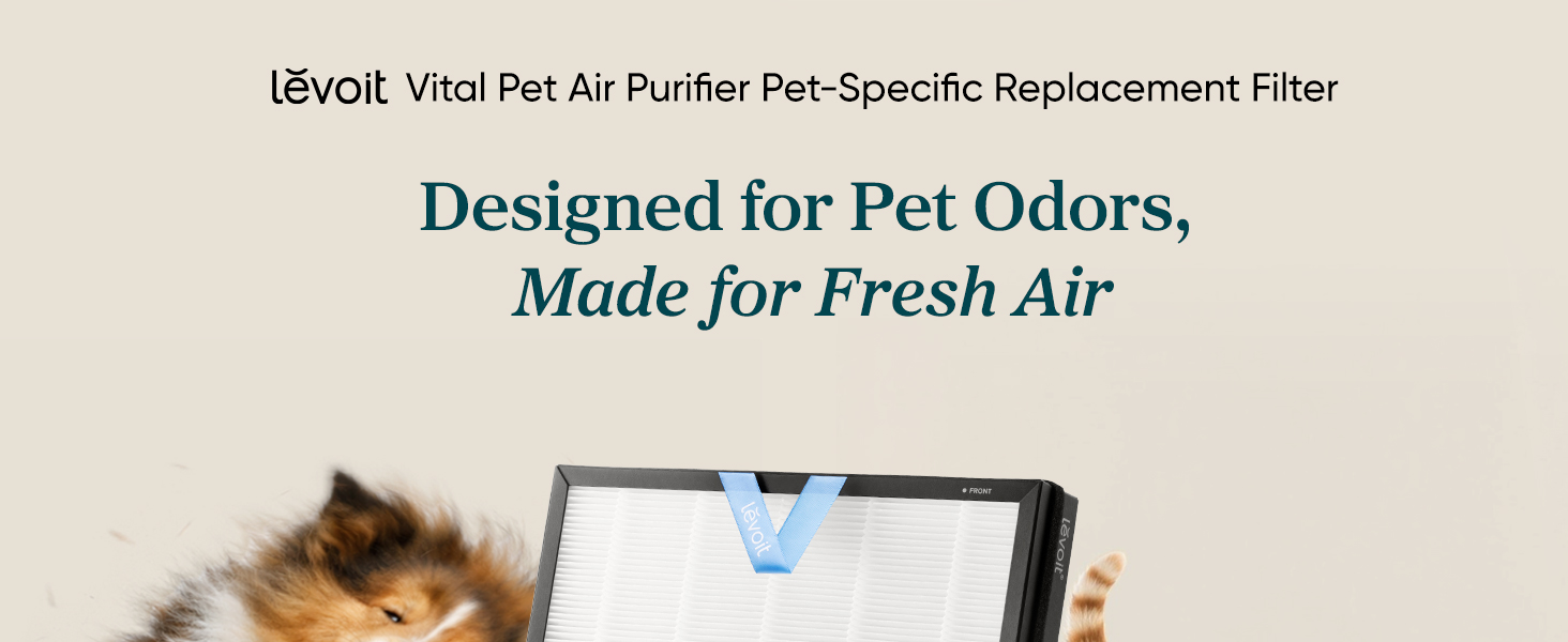 Levoit Vital Pet Air Purifier Replacement Filter PC  6 