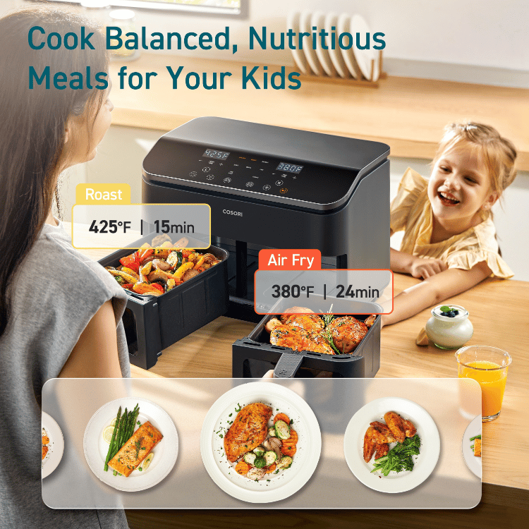 COSORI Dual Basket 9.0 Quart Air Fryer - Vesync Store