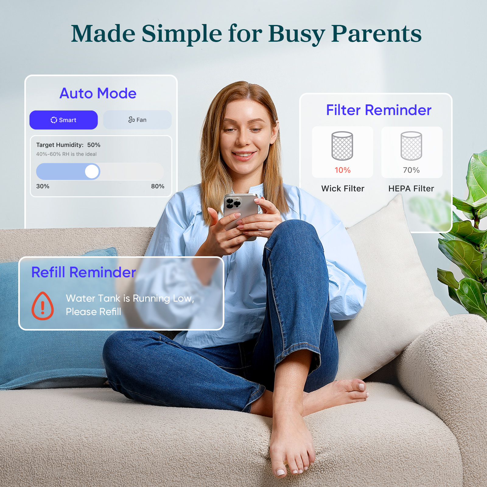 Levoit Sprout Evaporative Smart Humidifier