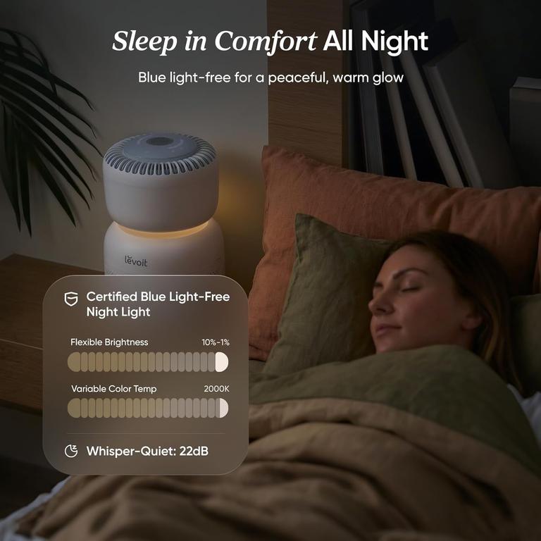 Levoit Sprout Air Purifier for Baby with White Noise - VeSync US