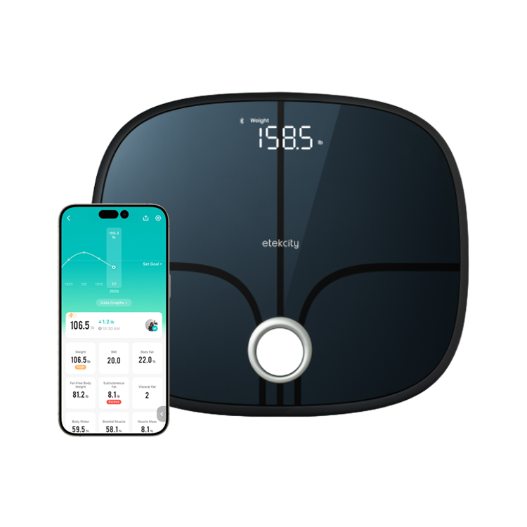 Etekcity EFS-E661-KUS Smart Fitness Scale with 13 Metrics