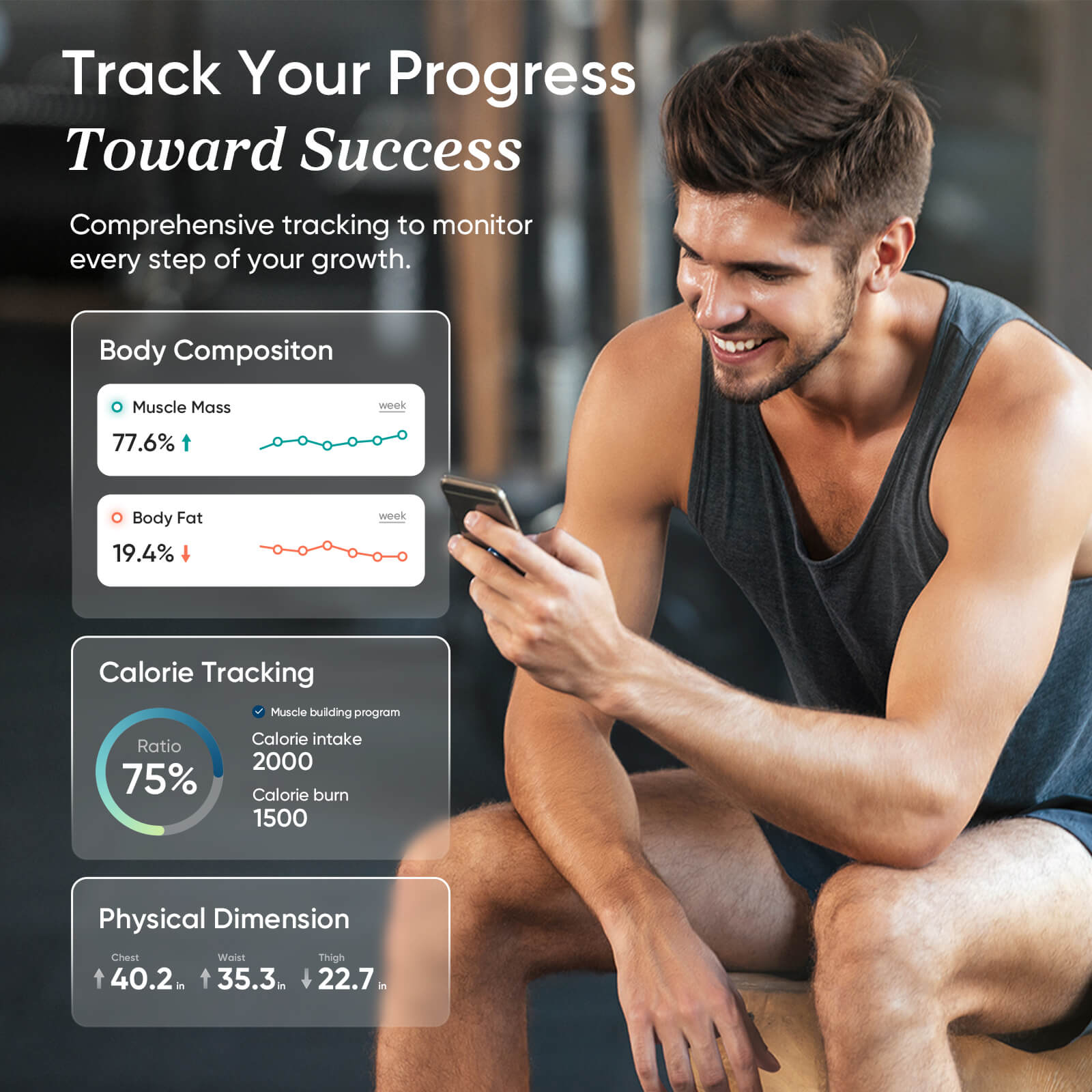 Etekcity EFS-C651-KUS Smart Fitness Scale
