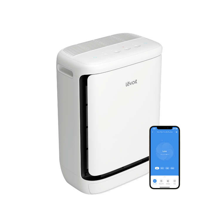 Levoit Vital Pet Pro Smart Auto-Clean Air Purifier for Homes with Pets