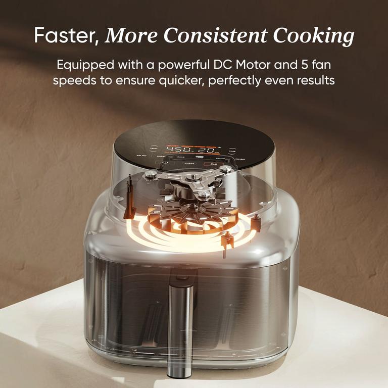 COUSANCES フォンデュコンロ COSORI Iconic Stainless Steel 6.5 Qt Smart Air Fryer - Vesync Store