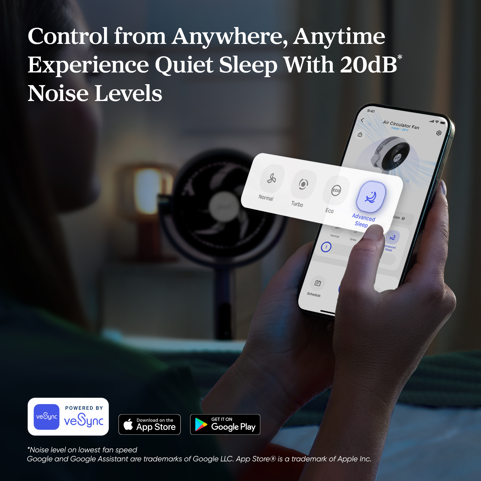 Levoit Smart Pedestal Circulator Fan