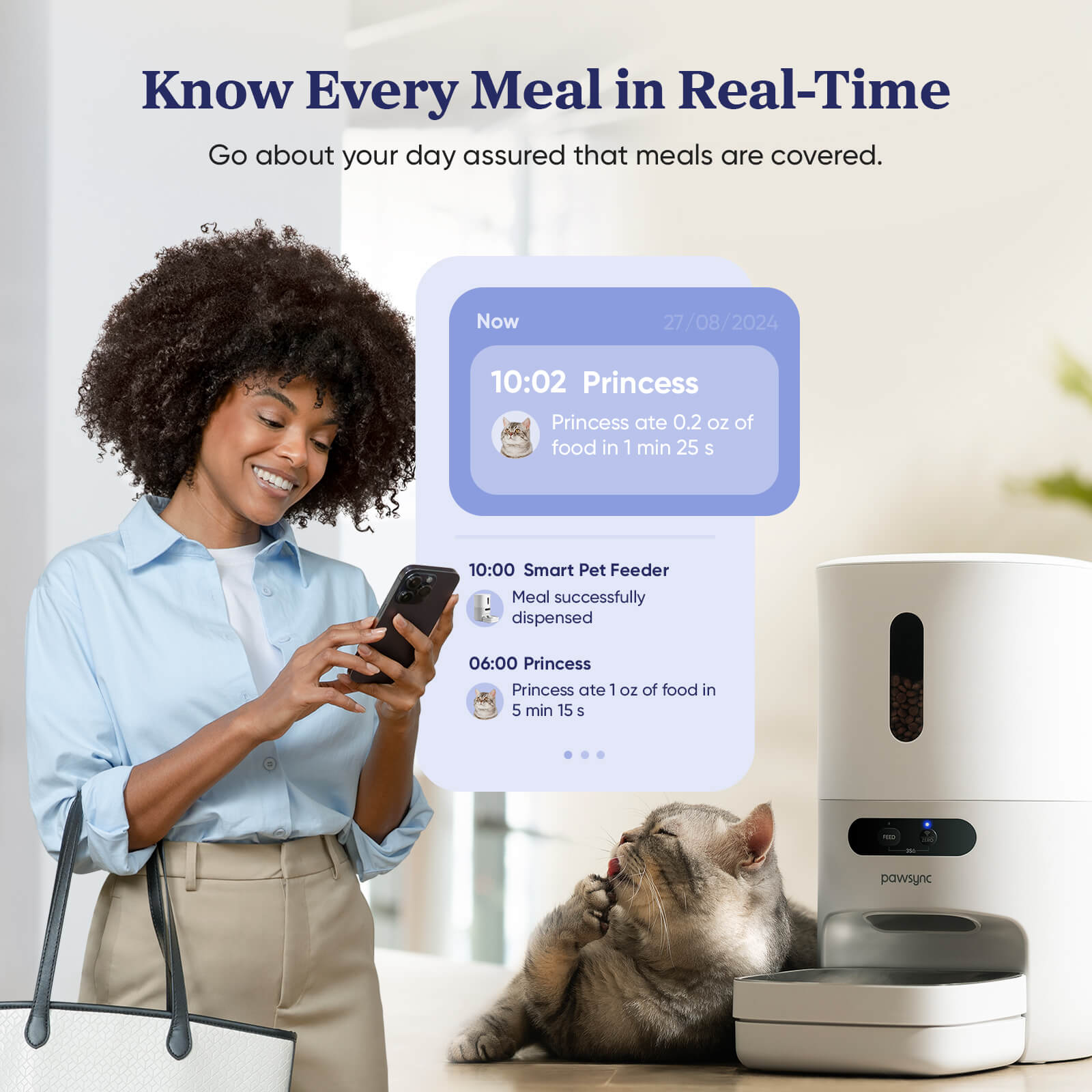 Pawsync Smart Pet Feeder