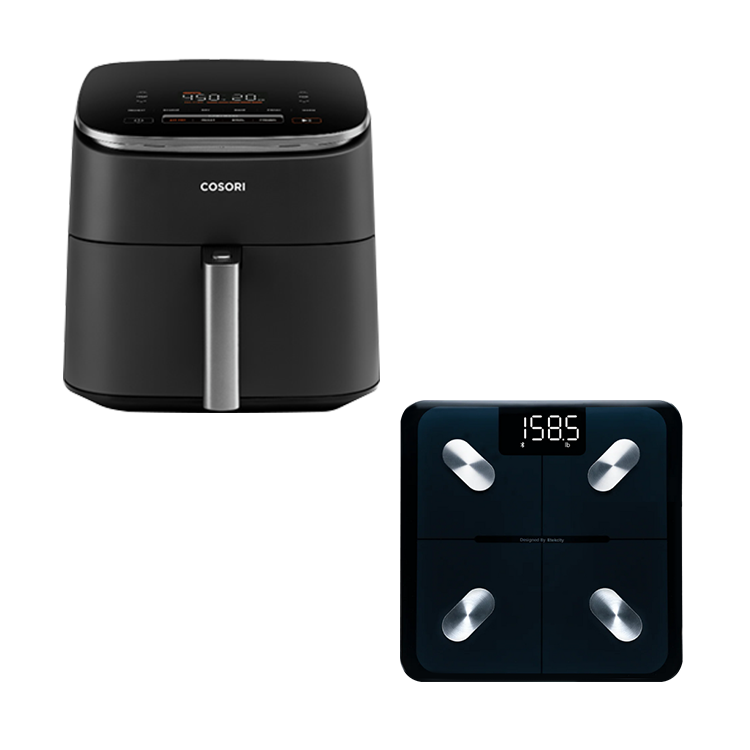 TurboBlaze™ Air Fryer&Etekcity Smart Fitness Scale